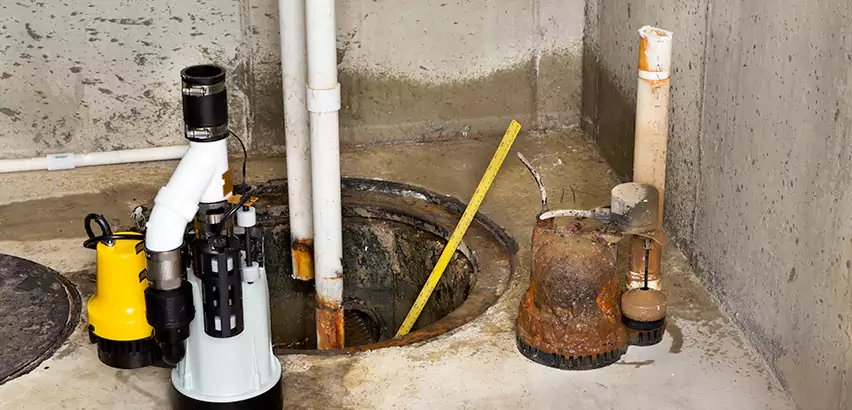Installing Sump Pump in Finished Basement in The Hammocks, FL